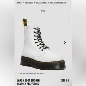Dr. Martens JADON BOOT SMOOTH LEATHER PLATFORMS